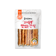 웅자오빠의 고기듬뿍 맛있는간식 치킨꽈배기껌