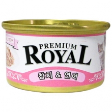 프리미엄 로얄 참치&연어 85g (박스/24개입)