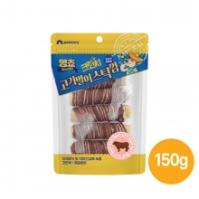 멍쵸 크런치 고기말이스틱껌 소고기 150g