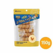 멍쵸 크런치 고기말이스틱껌 치킨 150g