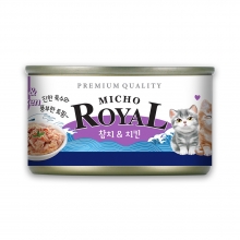 프리미엄 로얄 미쵸 참치&치킨 170g (박스/12개입)