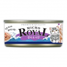 프리미엄 로얄 미쵸 참치&치킨 85g (박스/30개입)