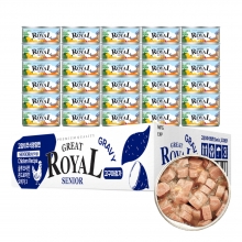 그레이트 로얄 주식캔 시니어 고구마 그레이비 60g (박스/30개입)
